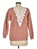 Shein 100% Viscose Pink Pullover Sweater Size M - photo 2