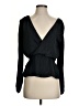 Banana Republic 100% Polyester Black Long Sleeve Blouse Size XS - photo 1