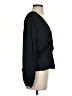 Banana Republic 100% Polyester Black Long Sleeve Blouse Size XS - photo 4