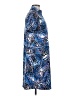 Tail Print Blue Casual Dress Size M - photo 4