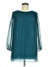 Max Studio 100% Polyester Teal Long Sleeve Blouse Size M - photo 1