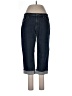 Talbots Chevron-herringbone Blue Jeans Size 12 Petite - photo 1