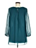Max Studio 100% Polyester Teal Long Sleeve Blouse Size M - photo 2