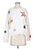 Rails Stars White Pullover Sweater Size S - photo 1