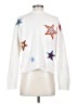 Rails Stars White Pullover Sweater Size S - photo 2