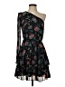Derek Lam 100% Polyester Paisley Black Cocktail Dress Size EU (IT) 40 / US 4 - photo 1