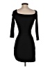 PrettyLittleThing Solid Black Cocktail Dress Size 4 - photo 2