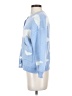 Unbranded Print Blue Cardigan Size S (estimated) - photo 5