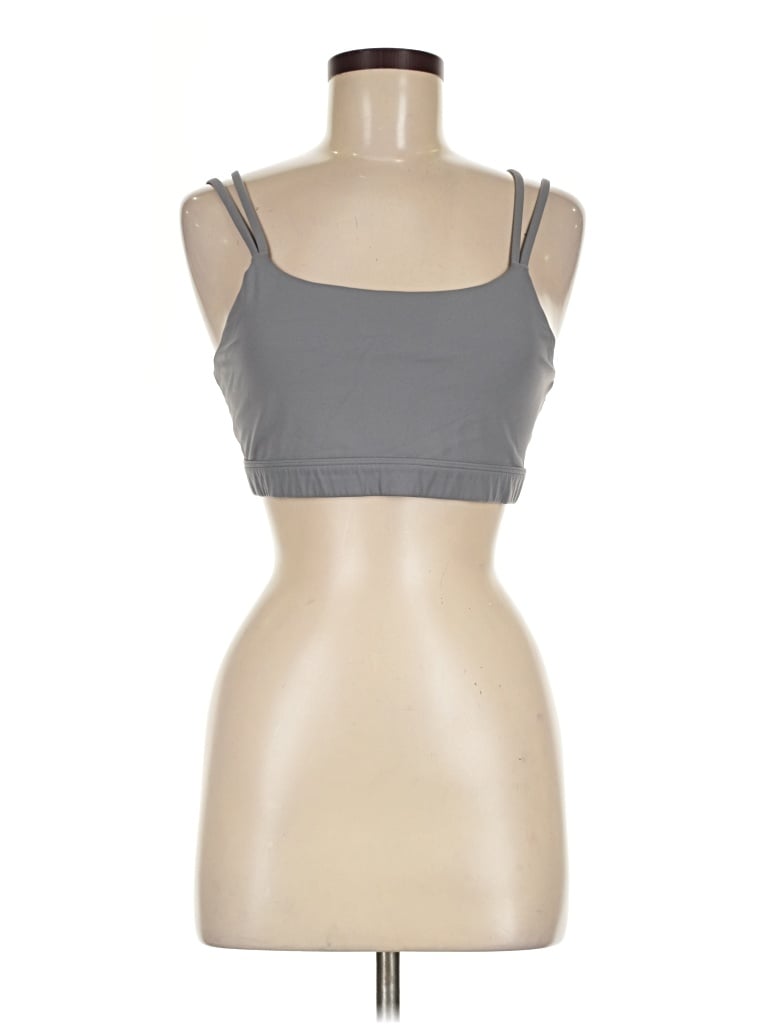 Pre-owned Banana Republic Factory Store Tank Top Gray Scoop Neck Tops