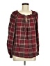 Max Studio 100% Rayon Burgundy Long Sleeve Blouse Size M - photo 1