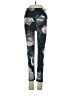 Noli Yoga Print Teal Active Pants Size S - photo 1