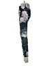 Noli Yoga Print Teal Active Pants Size S - photo 5