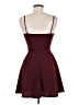 Assorted Brands Solid Burgundy Cocktail Dress Size M - photo 2