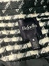 Rafaella Houndstooth Black Coat Size M - photo 6