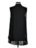 DR2 100% Polyester Black Sleeveless Blouse Size S - photo 2