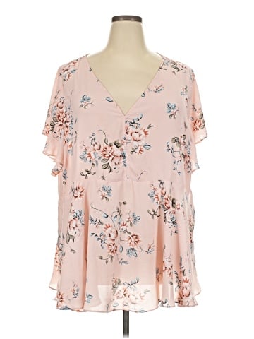 Torrid Short Sleeve Blouse (view 1)