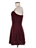 Assorted Brands Solid Burgundy Cocktail Dress Size M - photo 5