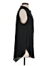 DR2 100% Polyester Black Sleeveless Blouse Size S - photo 4