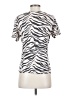 Rails Animal Print Silver Short Sleeve Top Size XXS - photo 2