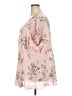 Torrid 100% Polyester Pink Short Sleeve Blouse Size 5X Plus (5) - photo 5