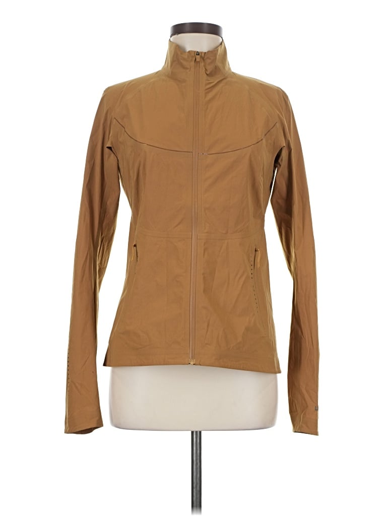 Pre-owned Lululemon Athletica Jacket In Tan