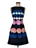 Ted Baker London Graphic Blue Cocktail Dress Size 2 (0) - photo 1