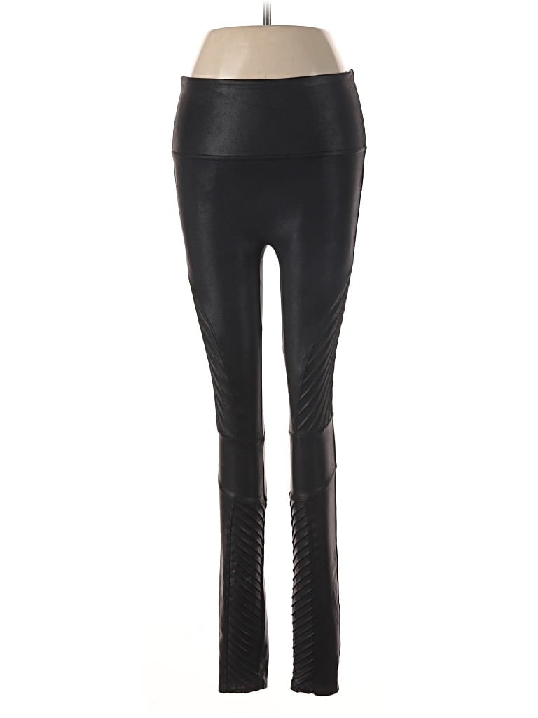 Pre-owned Spanx Active Pants In Black