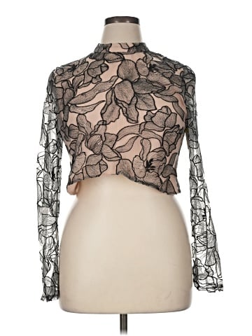 WAYF Long Sleeve Blouse (view 1)