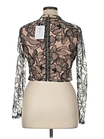 WAYF Long Sleeve Blouse (view 2)