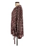 Halogen 100% Polyester Burgundy Long Sleeve Blouse Size L - photo 5