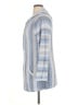 Coldwater Creek Stripes Blue Coat Size 1X - photo 5