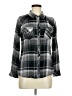 Rails Plaid Gray Long Sleeve Button-Down Shirt Size M - photo 1