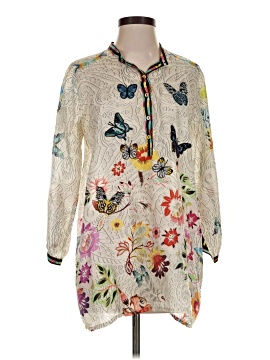 Johnny Was 3/4 Sleeve Blouse