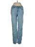 Paige Chevron-herringbone Blue Jeans Size 25 waist - photo 1