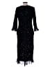 Unbranded 100% Polyester Stars Black Cocktail Dress Size XXL - photo 2