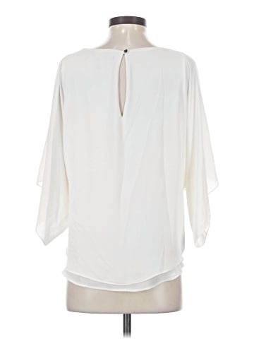 White House Black Market 3/4 Sleeve Blouse (view 2)