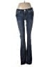 BKE Hearts Blue Jeans Size 26 waist - photo 1