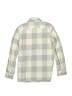 Gap Kids 100% Cotton Plaid Gray Long Sleeve Button-Down Shirt Size M (kids) - photo 2