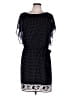 White House Black Market Polka Dots Black Romper Size 12 - photo 1