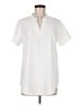 Unbranded Ivory Short Sleeve Blouse Size M - photo 1