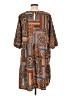Assorted Brands Print Brown Casual Dress Size 10 (estimated) - photo 2