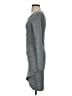 Leith Solid Gray Casual Dress Size S - photo 5