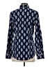 J.Crew Paisley Blue Long Sleeve Blouse Size S - photo 2