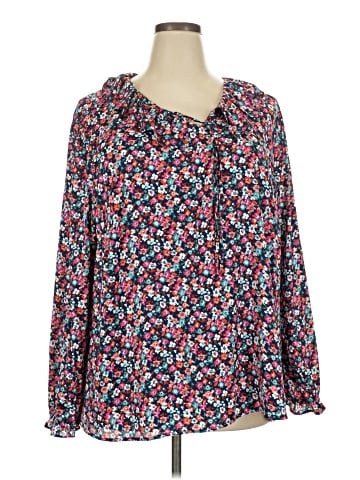 Croft & Barrow Long Sleeve Blouse (view 1)