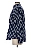 J.Crew Paisley Blue Long Sleeve Blouse Size S - photo 5