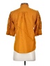 J.Crew 100% Cotton Orange Short Sleeve Blouse Size XS - photo 2