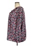 Croft & Barrow 100% Polyester Floral Blue Long Sleeve Blouse Size 3X - photo 5