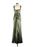 Unbranded 100% Polyester Green Cocktail Dress Size 0 - photo 2