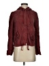 Divided by H&M 100% Lyocell Burgundy Jacket Size 4 - photo 1