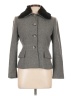 Banana Republic Gray Wool Coat Size 10 Petite - photo 1